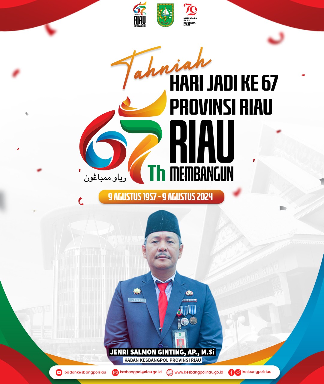 hut riau 2024